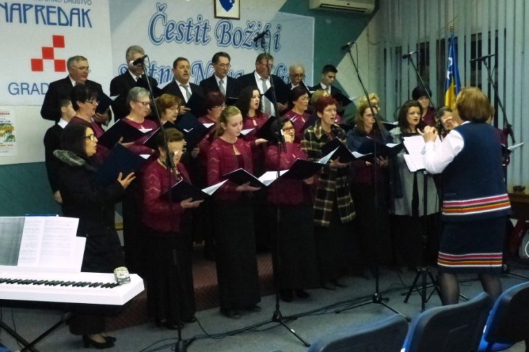 Napretkov Božićni koncert 2017. u Gradačcu