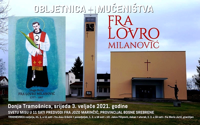 Obljetnica "Fra Lovro Milanović" Tramošnica 
