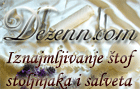 Iznajmljivanje �tof stoljnjaka i salveta